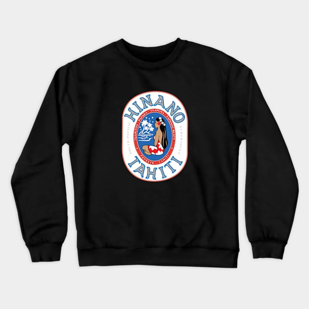 HINANO OVAL LOGO Crewneck Sweatshirt by Zacharys Harris